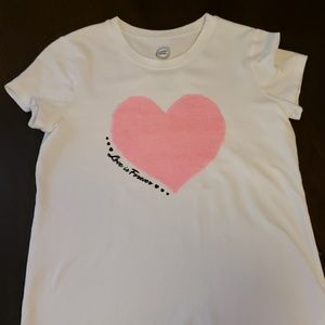 Girls tee w/ sequins